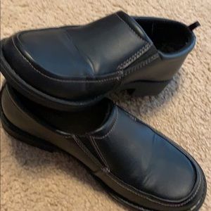 New Boys Black loafers